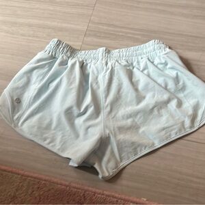 Lululemon Hotty Hot Size 6 Light Blue Shorts
